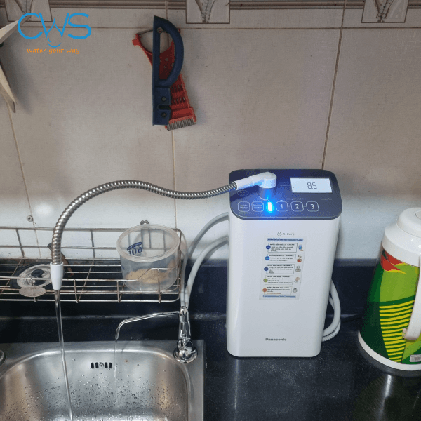 Hình Ảnh Thực Tế Máy Lọc Nước Ion Kiềm Panasonic TK-AS500