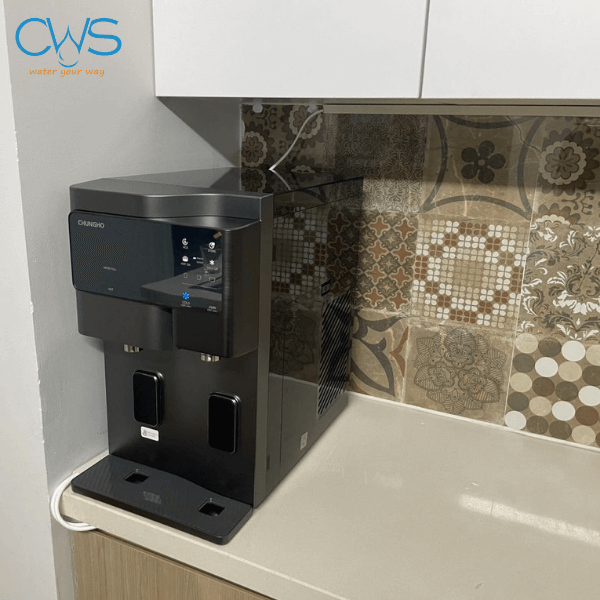 Hình ảnh thực tế máy lọc nước khử trùng Chungho Sanita