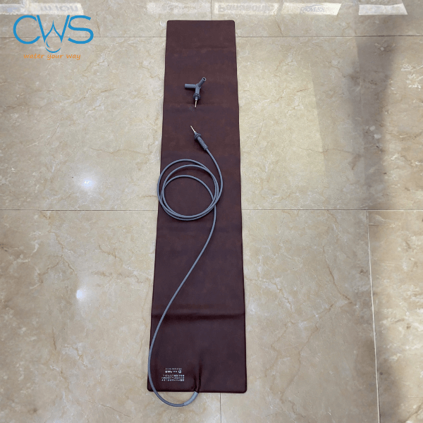 Hình ảnh thực tế thảm dài dẫn điện và đầu chia