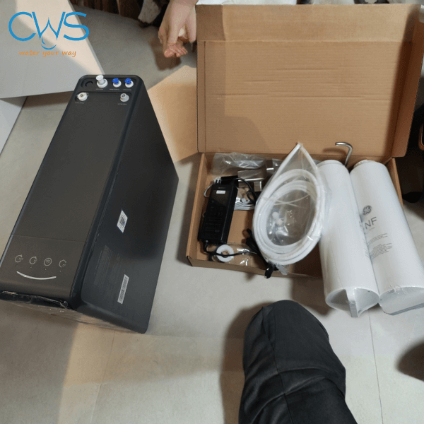 Hình ảnh thực tế thay lõi lọc nước GE GN620