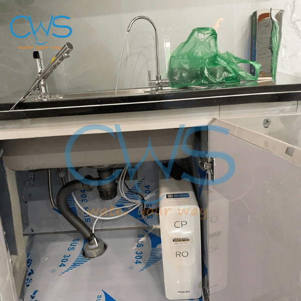 Lắp Đặt Thực Tế Máy Lọc Nước Philips AUT2015/74 Tại Căn Hộ Khách Hàng