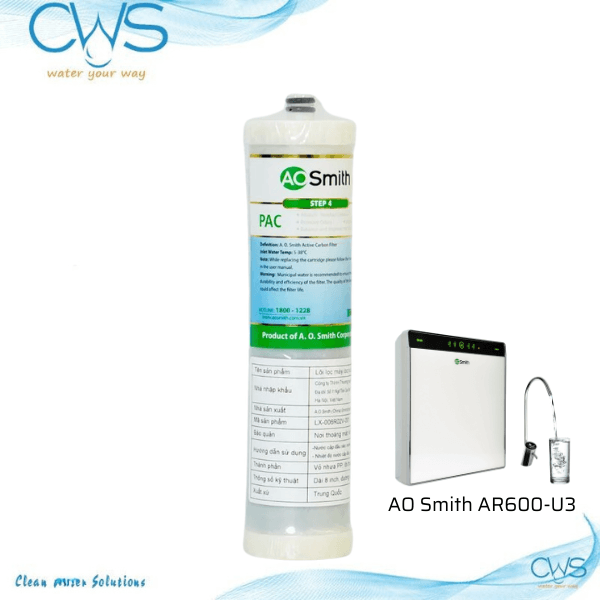 Lõi Lọc Nước AO Smith AR600-U3 - Lõi PAC LX-006R02V-001