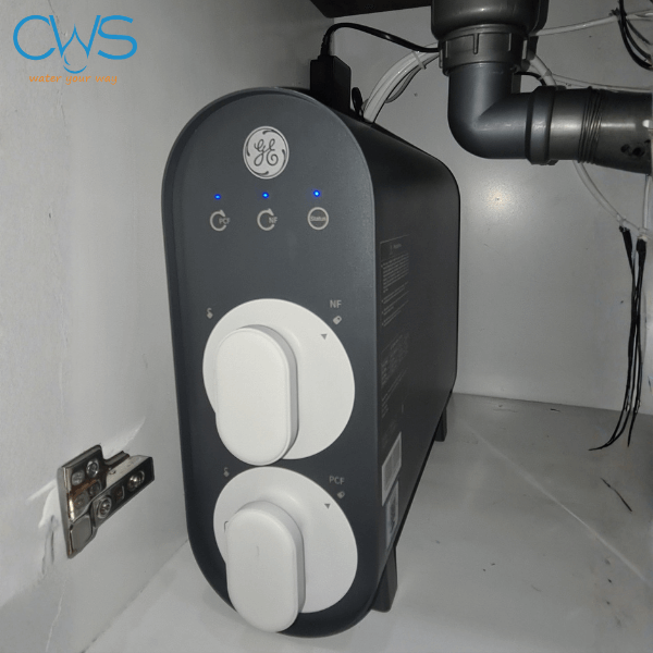 Lõi lọc nước GE GN610 sau khi thay thế mới