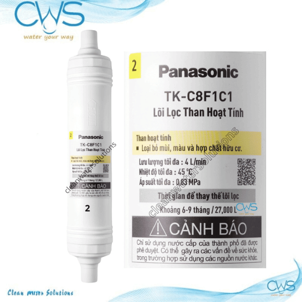 Lõi Lọc Panasonic TK-CA812M-VN - Lõi Than Hoạt Tính