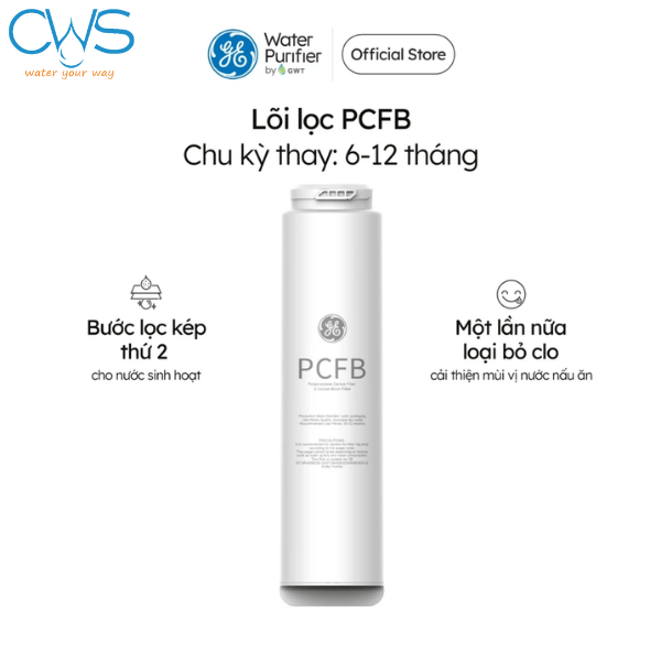 Lõi lọc nước PCFB GE DN810