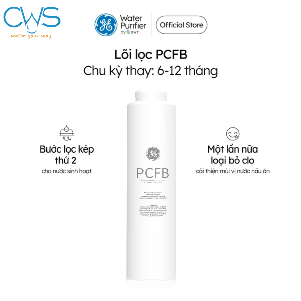 Lõi lọc nước PCFB GE USH10