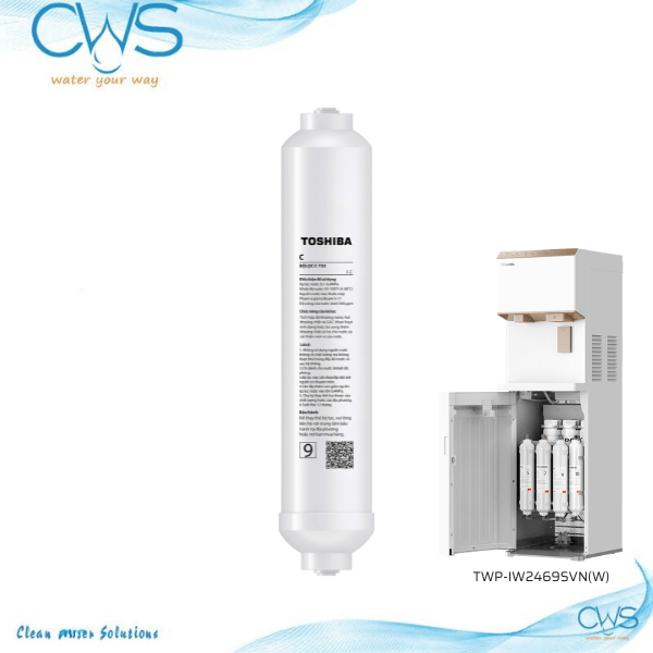 Lõi Lọc Nước Toshiba TWP-IW2469SVN(W) C-T-33