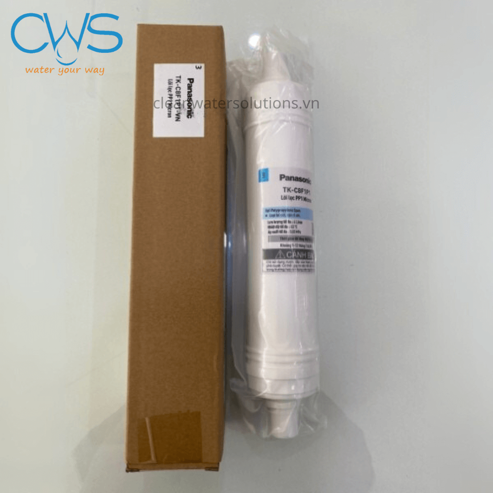 Lõi lọc Panasonic PP 1 Micron chính hãng tại Clean Water Solutions