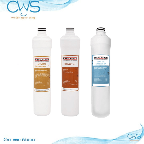 Lõi lọc Stiebel Eltron Stream Glacier - Combo 3 lõi (Trừ RO)