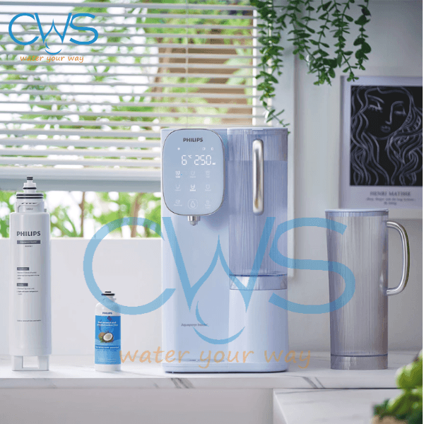 Máy Lọc Nóng Lạnh Philips ADD6912BL/90 Và Các Linh Kiện Đi Kèm