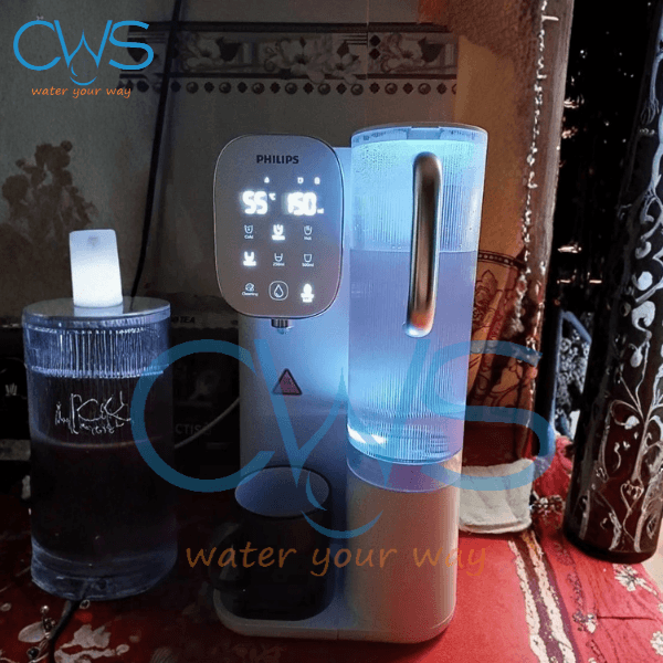 Máy Lọc Nóng Lạnh Philips ADD6912WH/74 - Lấy Nước Dễ Dàng Vào Ban Đêm