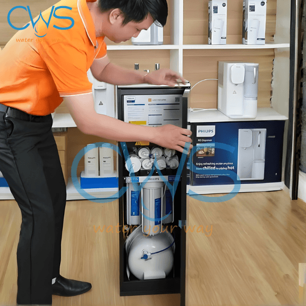 Máy Lọc Nóng Lạnh Philips ADD8922/74 Thực Tế Tại Showroom