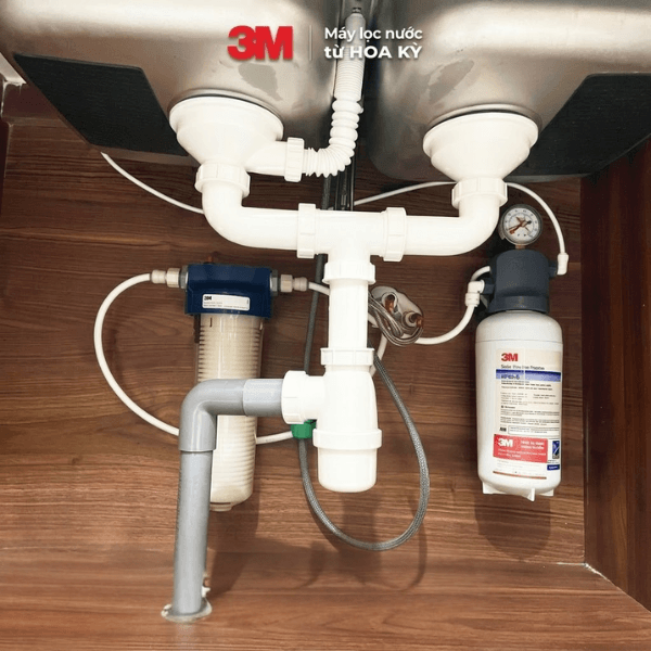 Máy Lọc Nước 3M Aqua-Pure ICE140-S Lắp Đặt Âm Tủ Bếp