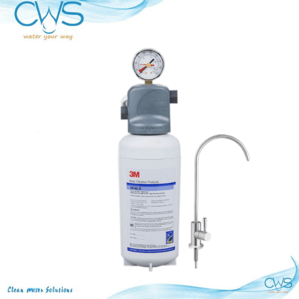 Máy Lọc Nước 3M Aqua-Pure ICE140-S + Vòi Inox 304 Chính Hãng
