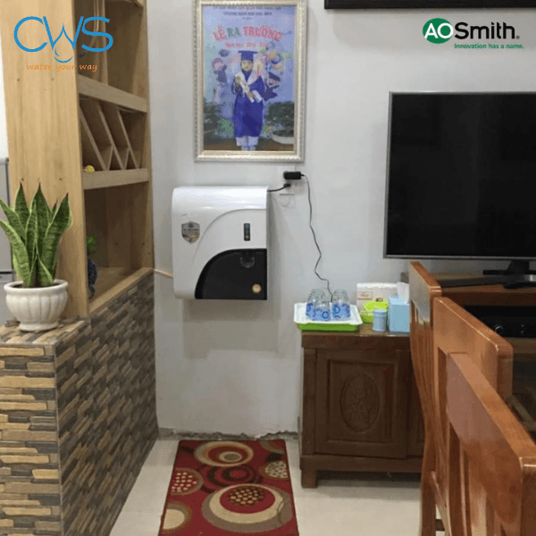 Máy Lọc Nước AO Smith Còn Có Thể Lắp Đặt Treo Tường