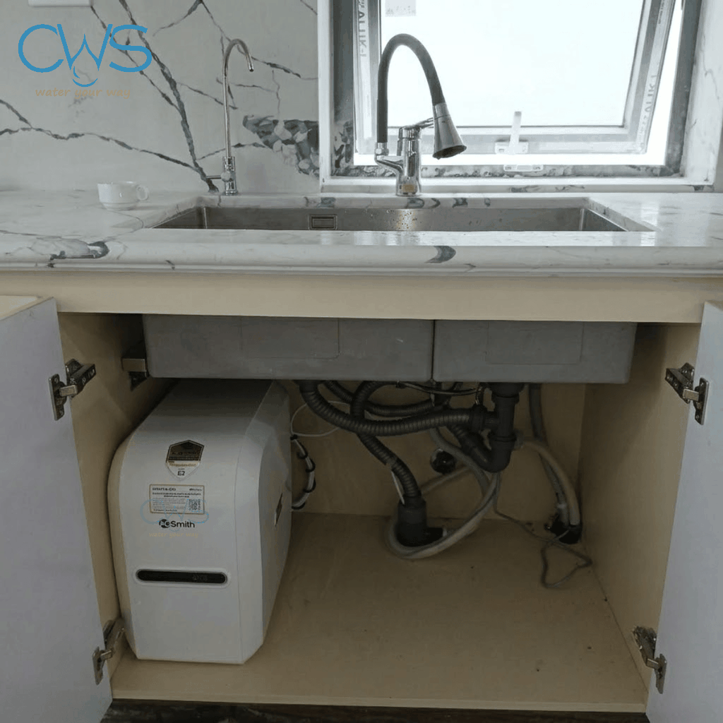 Máy Lọc Nước AO Smith E3 Nhỏ Gọn, Tối Ưu Không Gian Gầm Tủ Lavabo