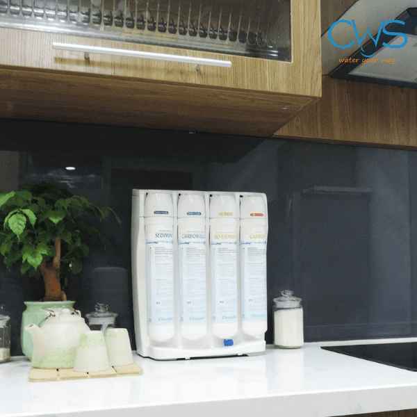 Máy lọc nước Chungho M9 lắp đặt thực tế tại nhà khách hàng