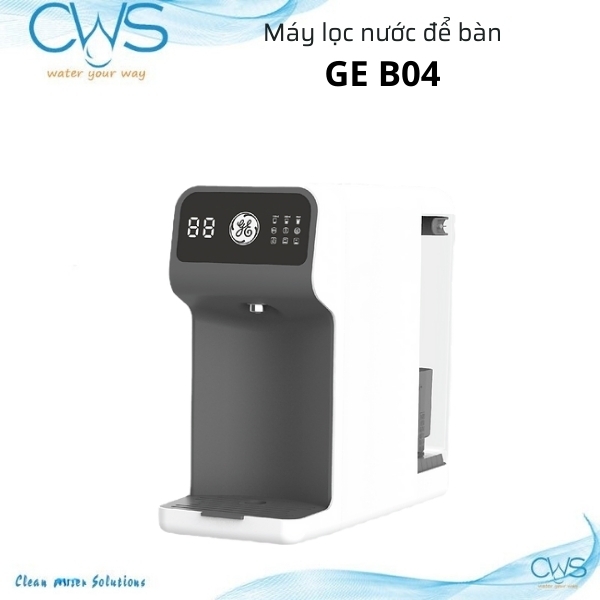 Máy lọc nước GE B04 để bàn - Màu trắng