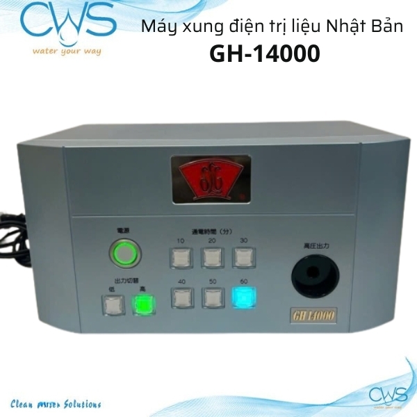 Máy xung điện Nhật Bản GH-14000 (Màu xanh)