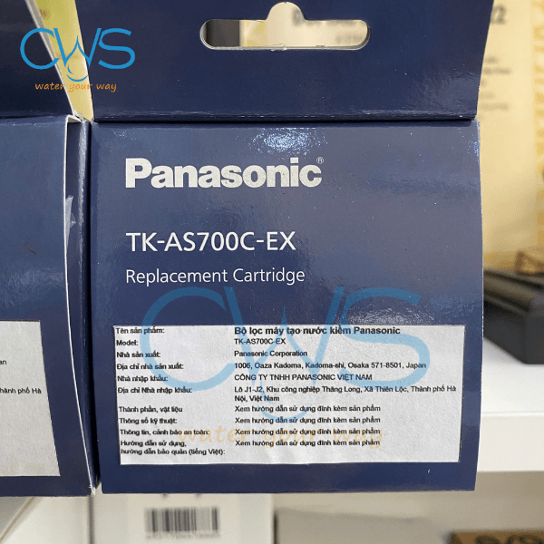 Nhãn Dán Bao Bì Mới Của Lõi Lọc Nước Panasonic TK-AS700C
