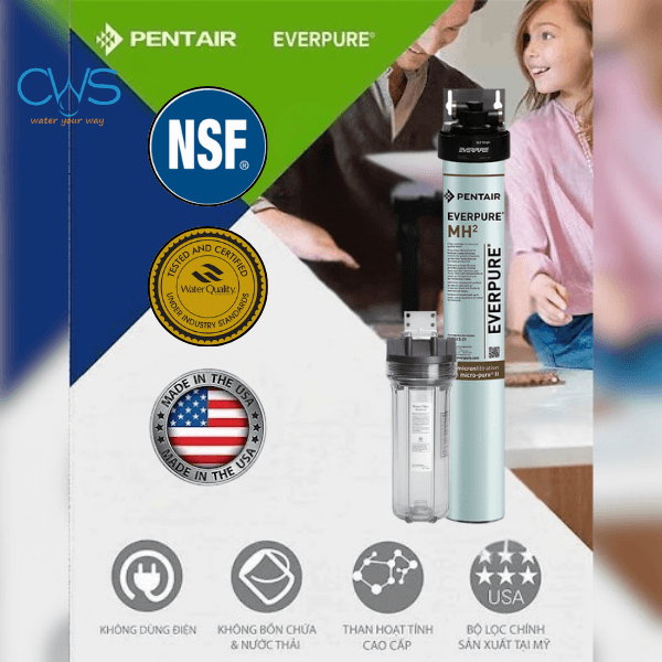 Những Tiêu Chuẩn Chất Lượng Cần Quan Tâm Khi Đánh Giá Pentair Everpure MH2