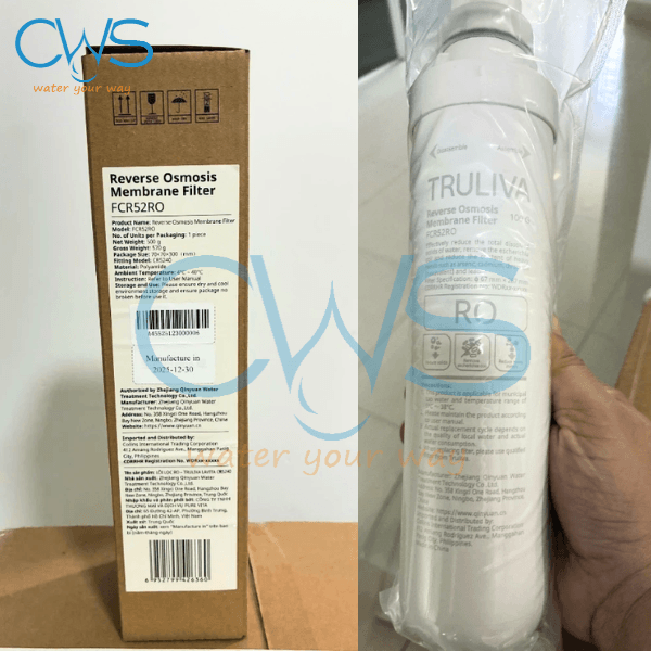 Thực Tế Hình Ảnh Lõi Lọc Nước Truliva Lavita RO