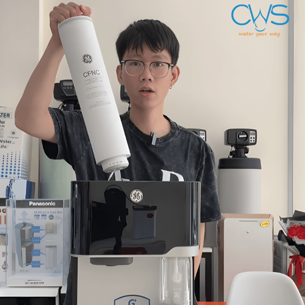 Vị trí lõi lọc nước GE CTS10