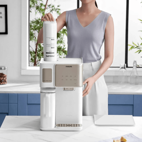 Vị Trí Lõi Lọc Nước Philips ADD6922 Trên Máy
