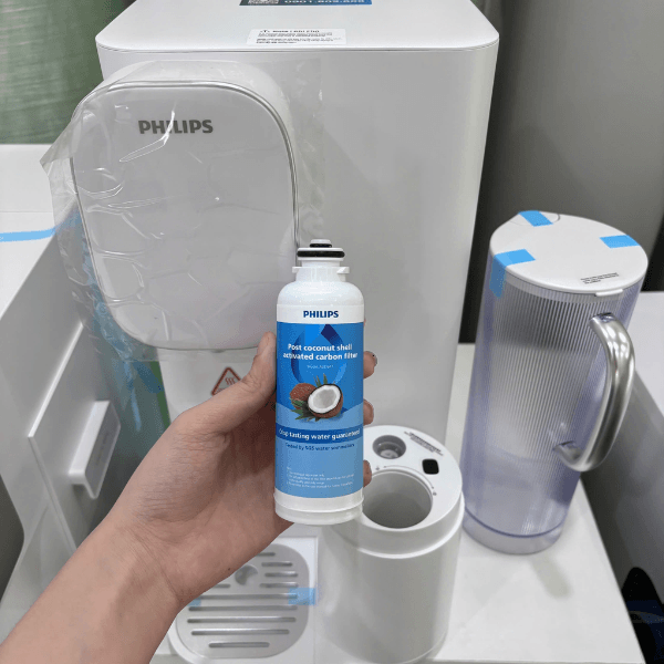 Vị Trí Lõi Lọc Than ADD547_90 Trên Máy Lọc Nước Philips ADD6912
