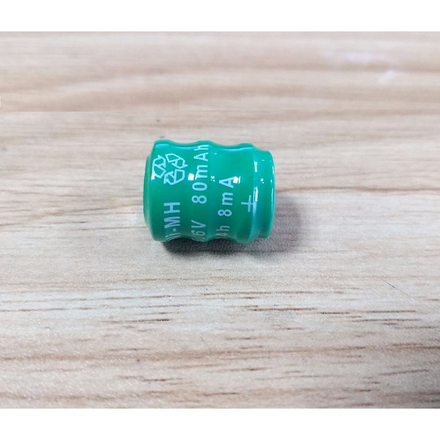 Pin Ni-MH ZM80H 3,6V 80mAh không chân - / Pin nuôi nguồn PLC-CNC NiMh 3 ...