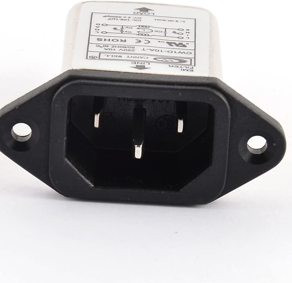 CENPEK Netzfilter CW1D – Steckdosenfilter Für Sauberen Strom, 10A, 220V, EMI-geschützt