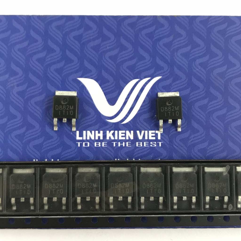 Transistor SMD D882M TO-252-2L NPN 30V/3A - X4H3 | Công ty cổ phần Linh ...