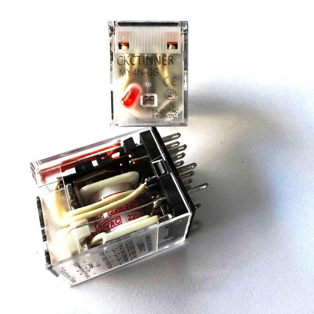 Rơ le trung gian MY4N-GS / AC 220V relay 14 chân | Công ty cổ phần Linh ...