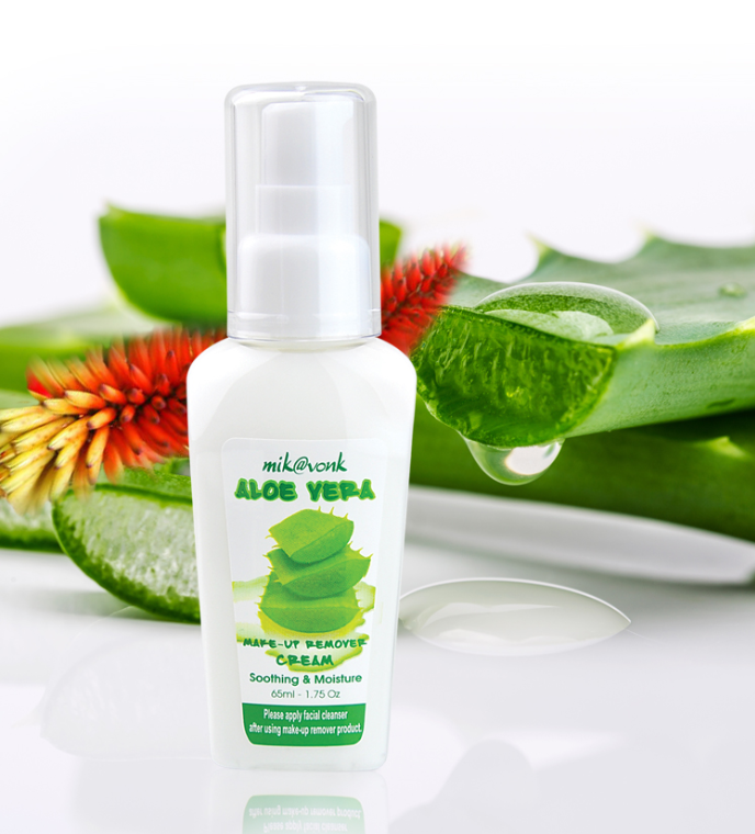 Kem tẩy trang dưỡng da nha đam MIK@VONK Aloe vera make up remover cream