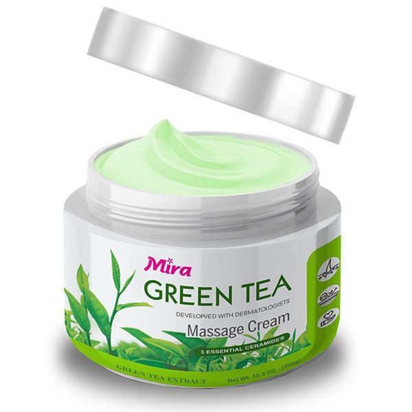 Kem Massage Mira Green Tea Massage Cream Trà Xanh 300g -  Mã: A593