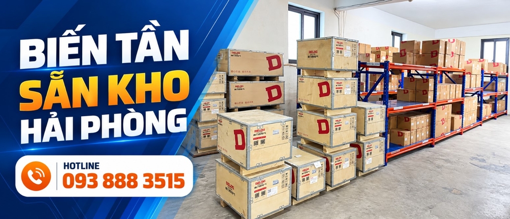 Kho biến tần Delixi tại NIHACO Hải Phòng