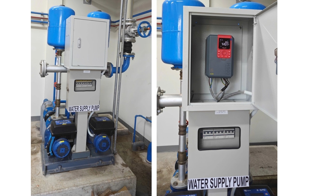 Biến tần Delixi H500 điều khiển bơm nước tại VSIP Hải Phòng