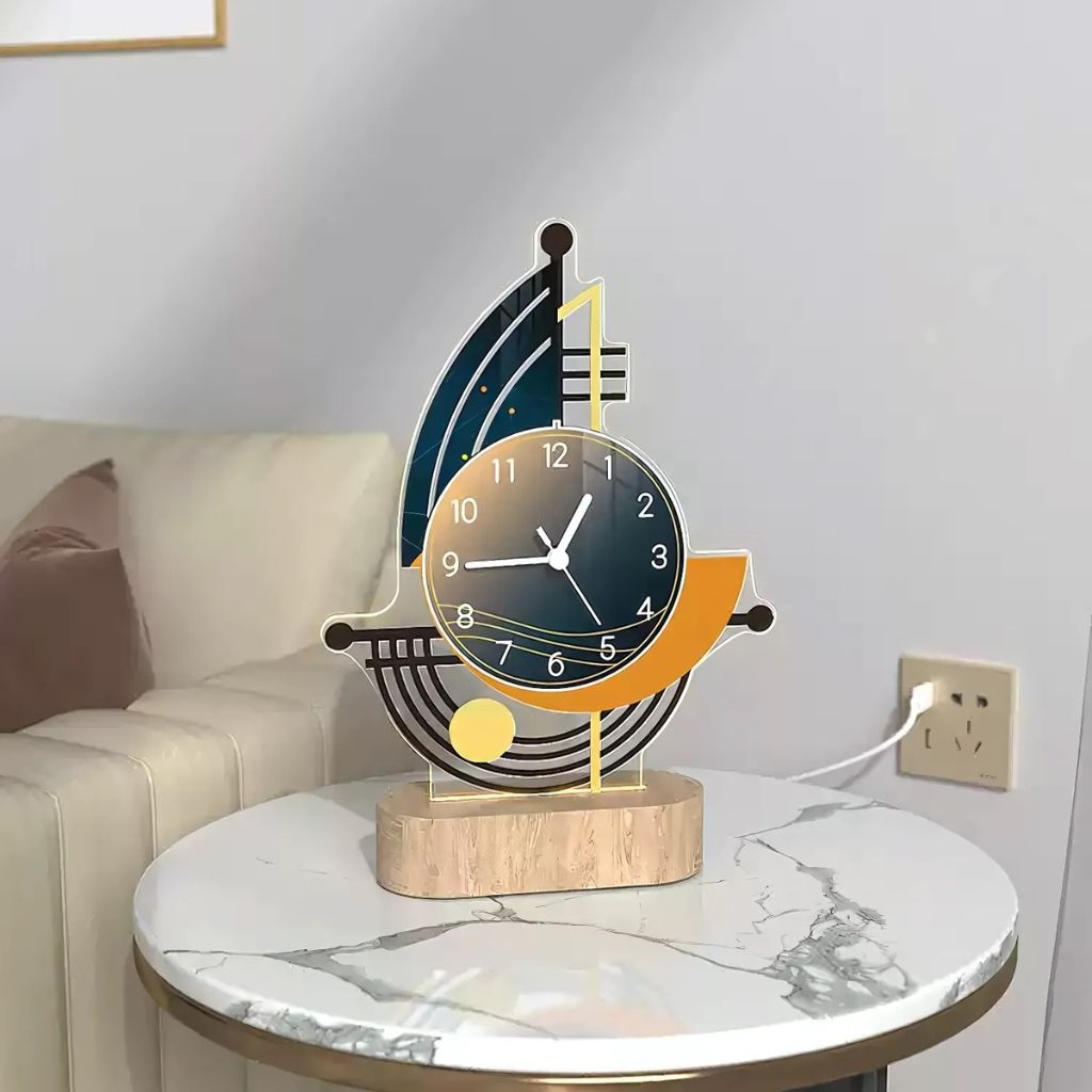 Đồng hồ để bàn cánh buồm CL099 thuận buồm xuôi gió