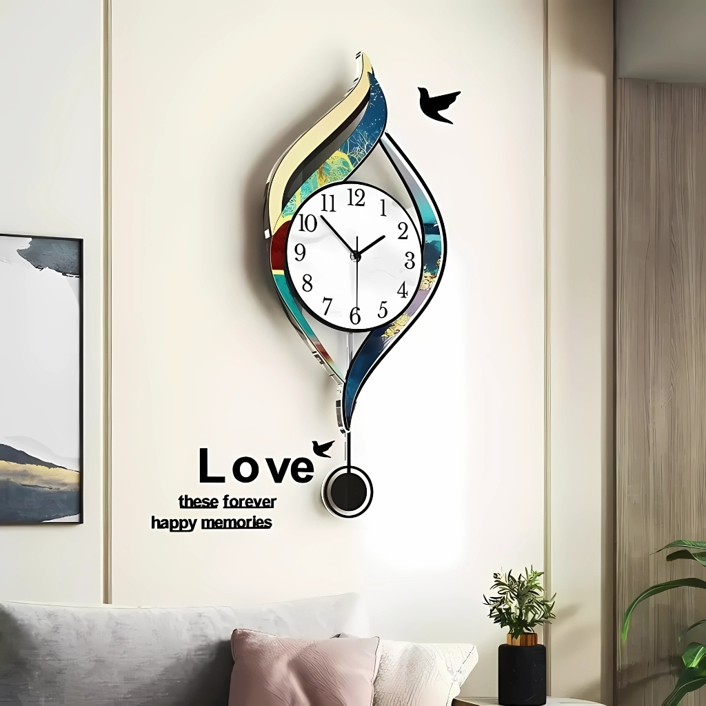 Đồng Hồ Quả Lắc Treo Tường CL084 Sang Trọng, Đẳng Cấp