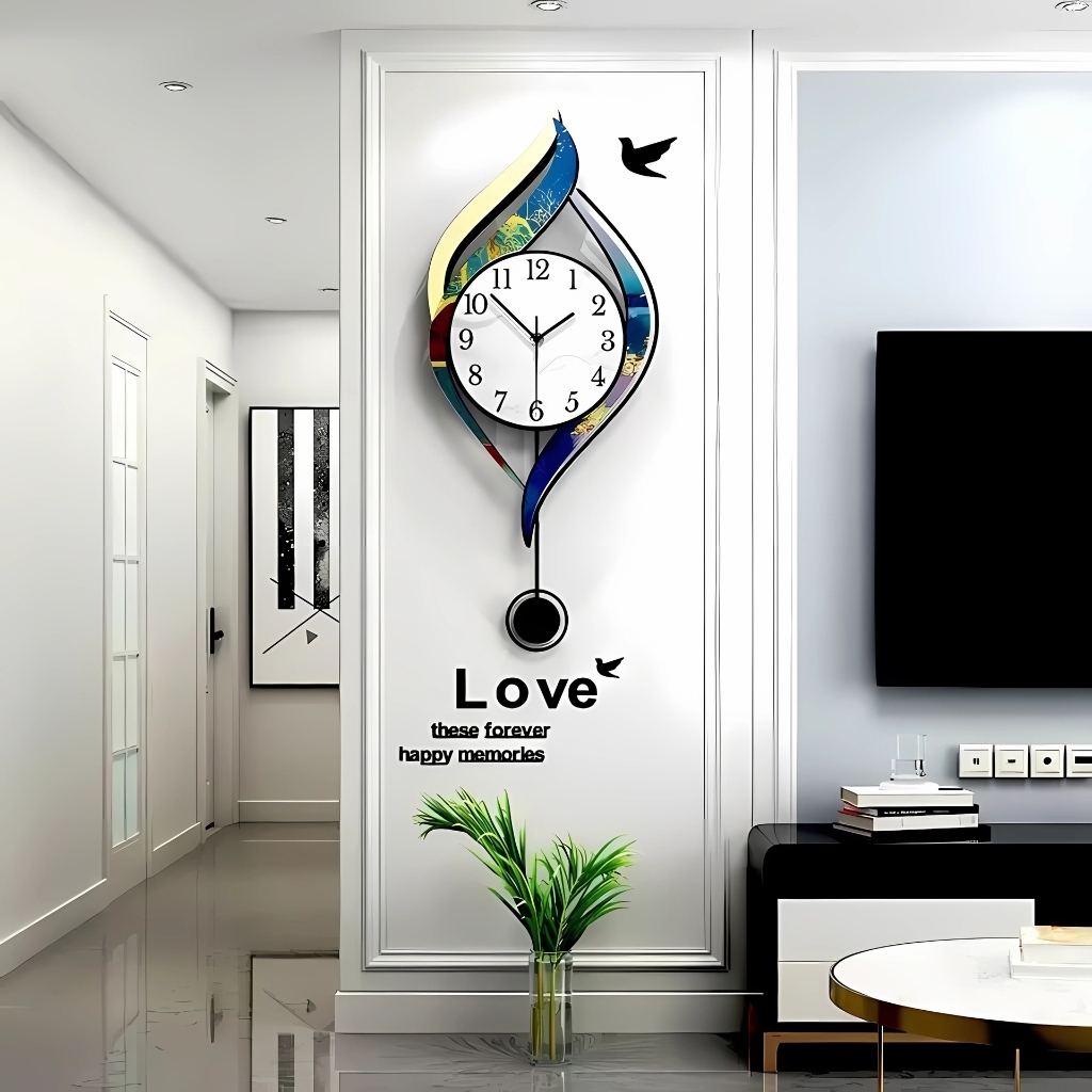 Đồng Hồ Quả Lắc Treo Tường CL084 Sang Trọng, Đẳng Cấp