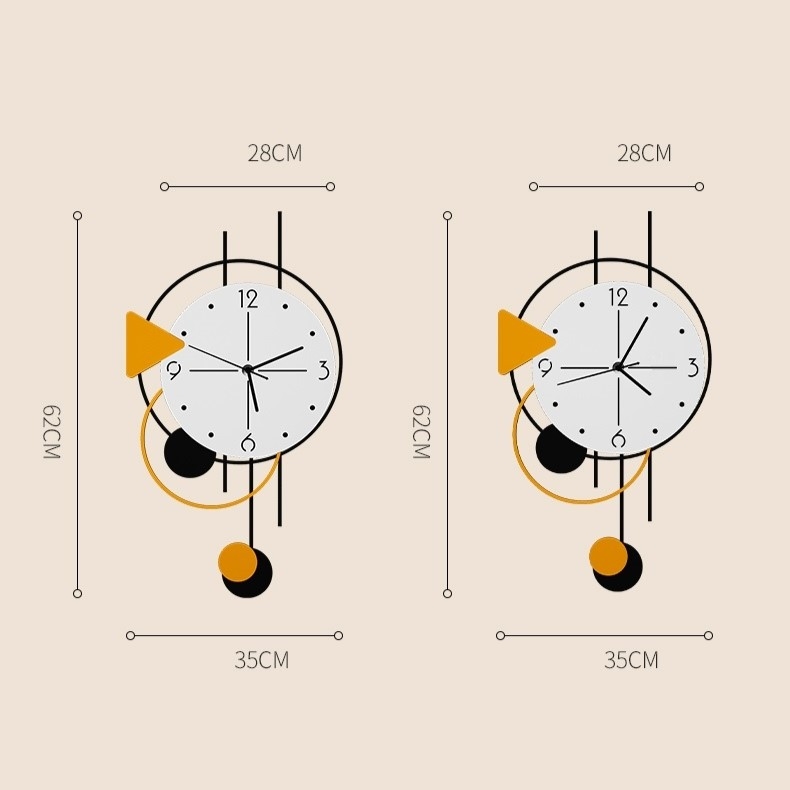 Đồng hồ quả lắc treo tường CL067