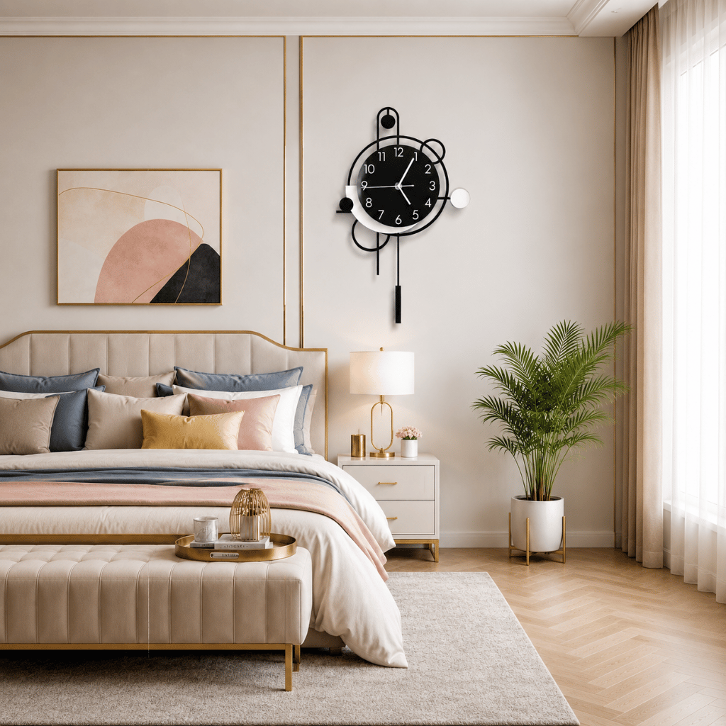 Đồng Hồ Quả Lắc P-HOME Phong Cách Tối Giản CL079