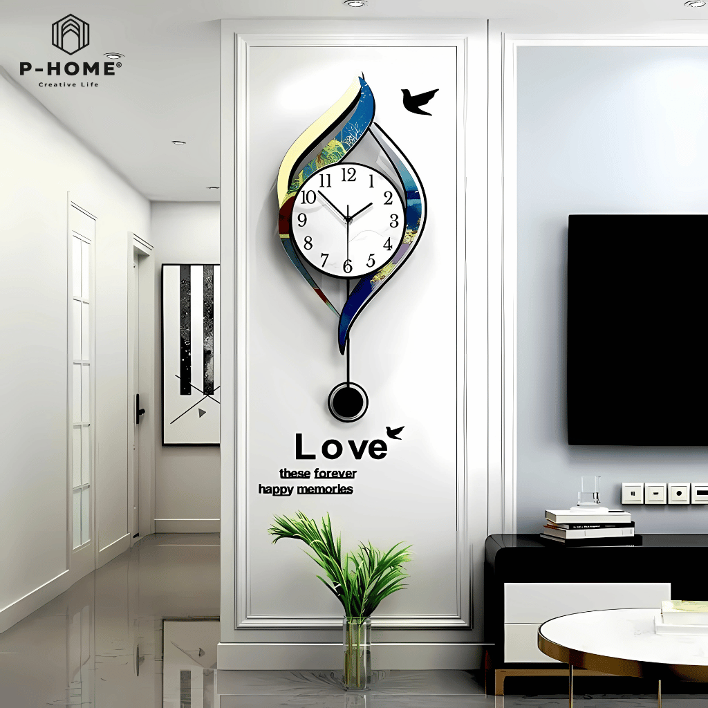 Đồng Hồ Quả Lắc Treo Tường CL084 Sang Trọng, Đẳng Cấp