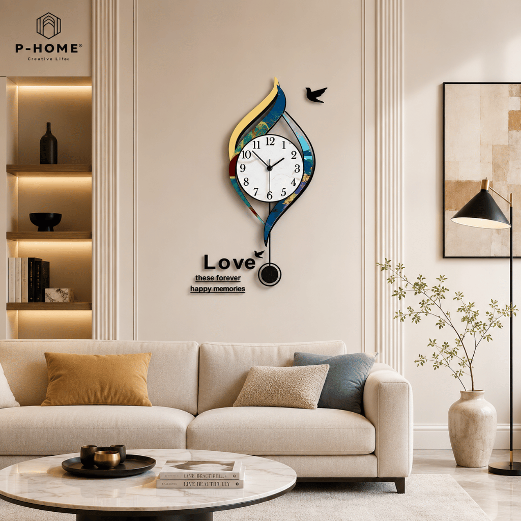 Đồng Hồ Quả Lắc Treo Tường CL084 Sang Trọng, Đẳng Cấp