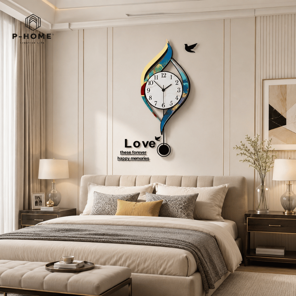 Đồng Hồ Quả Lắc Treo Tường CL084 Sang Trọng, Đẳng Cấp