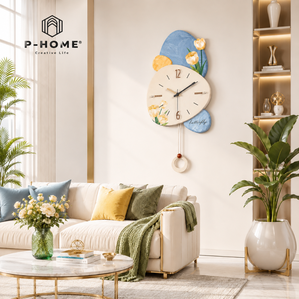 Đồng Hồ Quả Lắc Treo Tường CL103 - Nét Thanh Lịch Cho Không Gian Sống