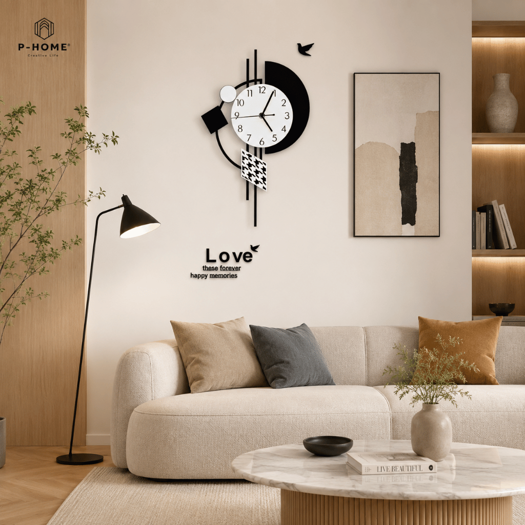 Đồng hồ treo tường cao cấp CL064 - quà tặng doanh nghiệp