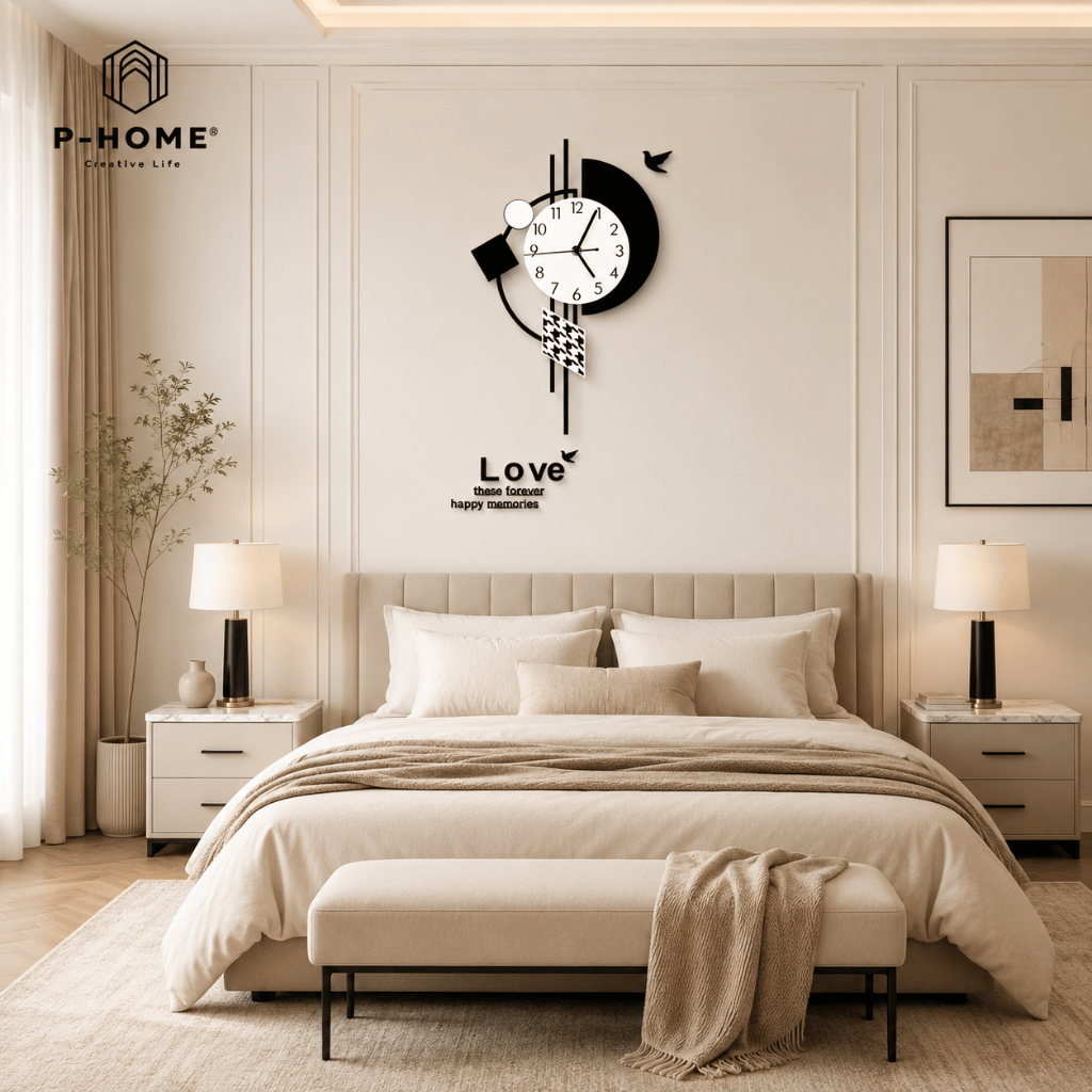 Đồng hồ treo tường cao cấp CL064 - quà tặng doanh nghiệp