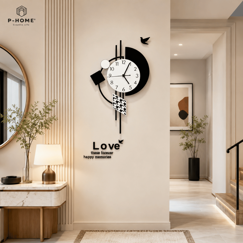 Đồng hồ treo tường cao cấp CL064 - quà tặng doanh nghiệp