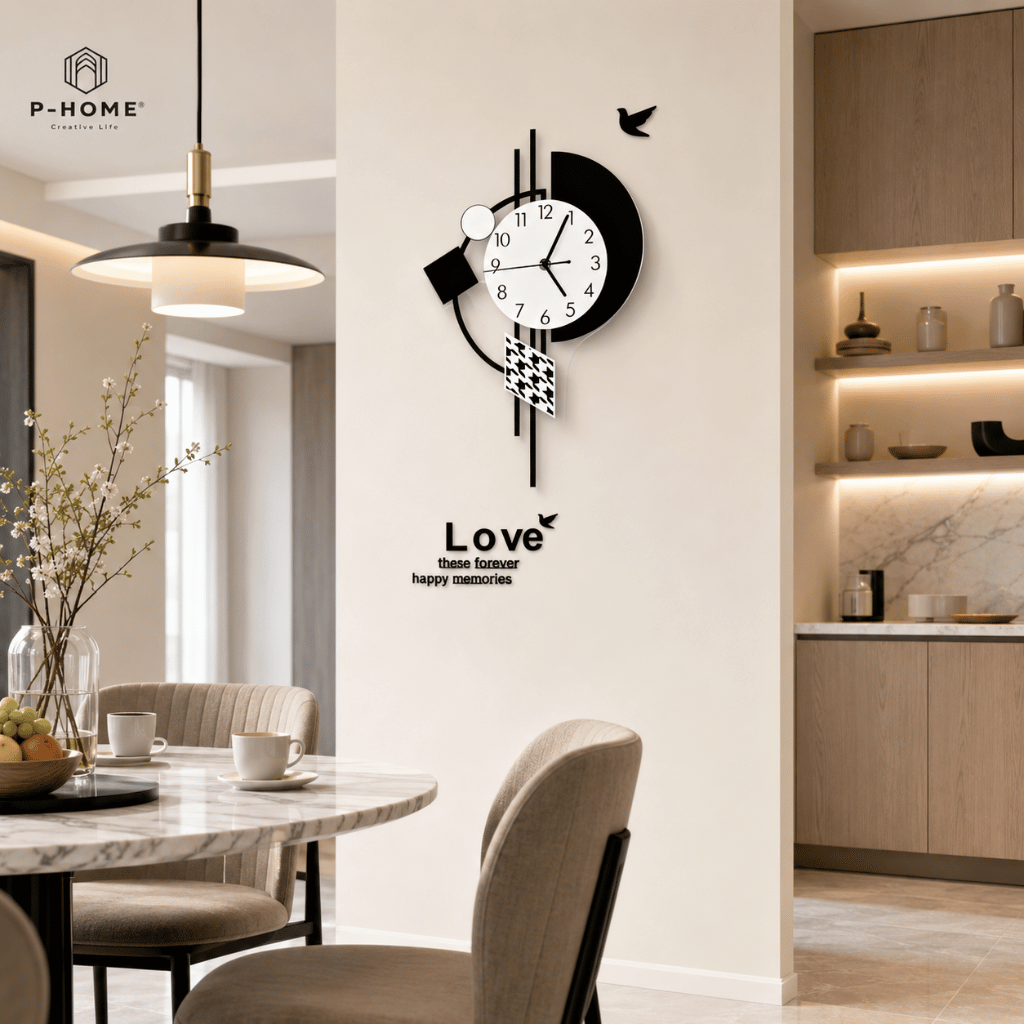 Đồng hồ treo tường cao cấp CL064 - quà tặng doanh nghiệp